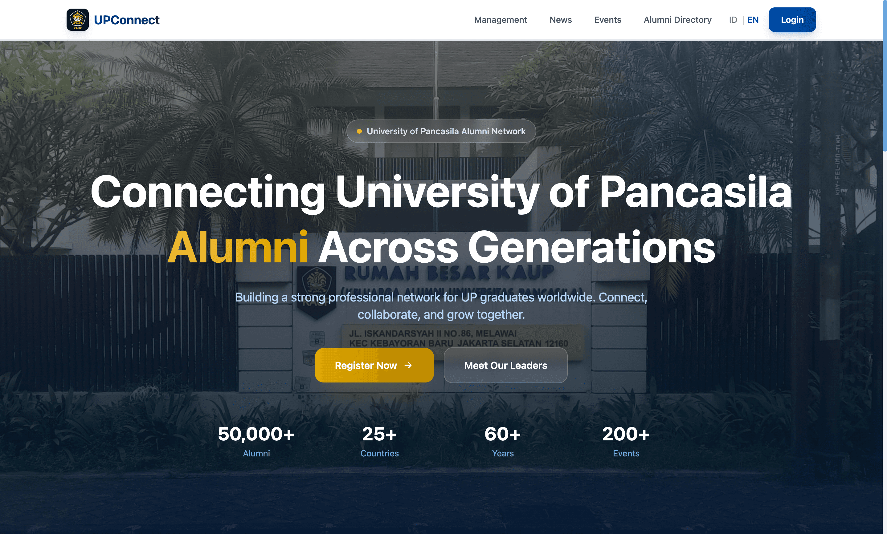 Upconnect — Alumni Network